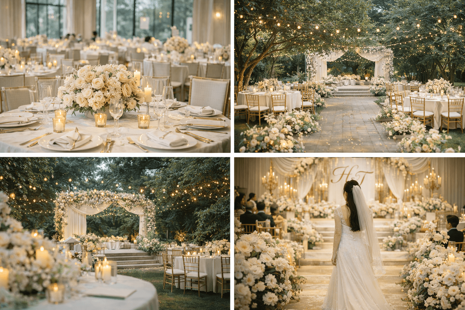 5 Phong Cách Trang Trí Wedding Đang Được Ưa Chuộng Tại Việt Nam